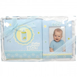 Set Album Portafotos Bebé azul