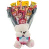 ramo de chocolates peluche robin