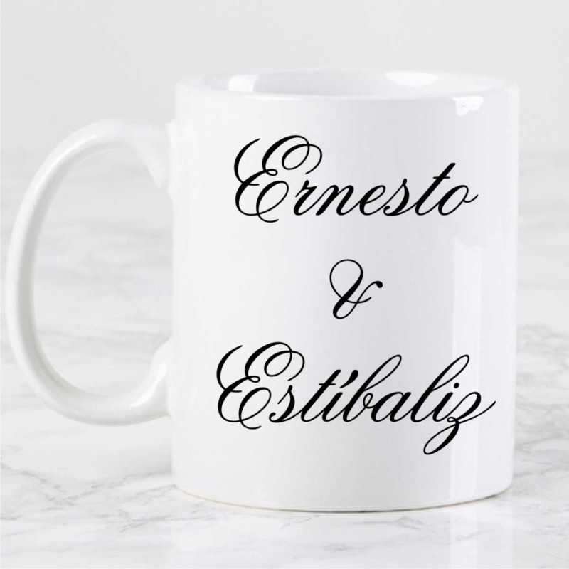 taza para boda riley