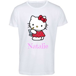 camiseta personalizada hello kitty