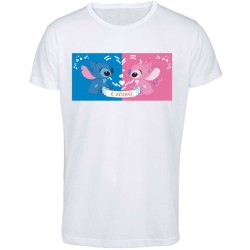 camiseta personalizada stitch y ángel