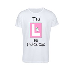 camiseta tía en prácticas