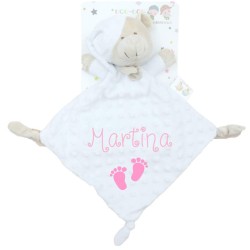 doudou personalizado huellas