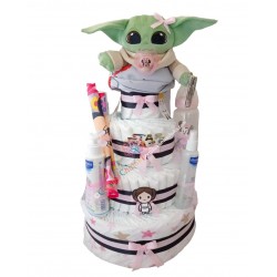 tarta de pañales xl personalizada