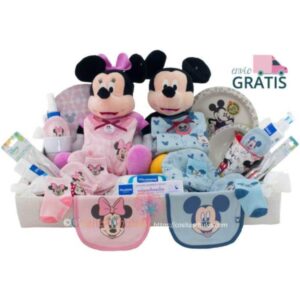 canastilla gemelar regalo preñez