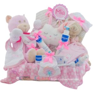 canastilla mustela regalo mujer embarazada
